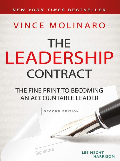 Title details for The Leadership Contract by Vince Molinaro - Available